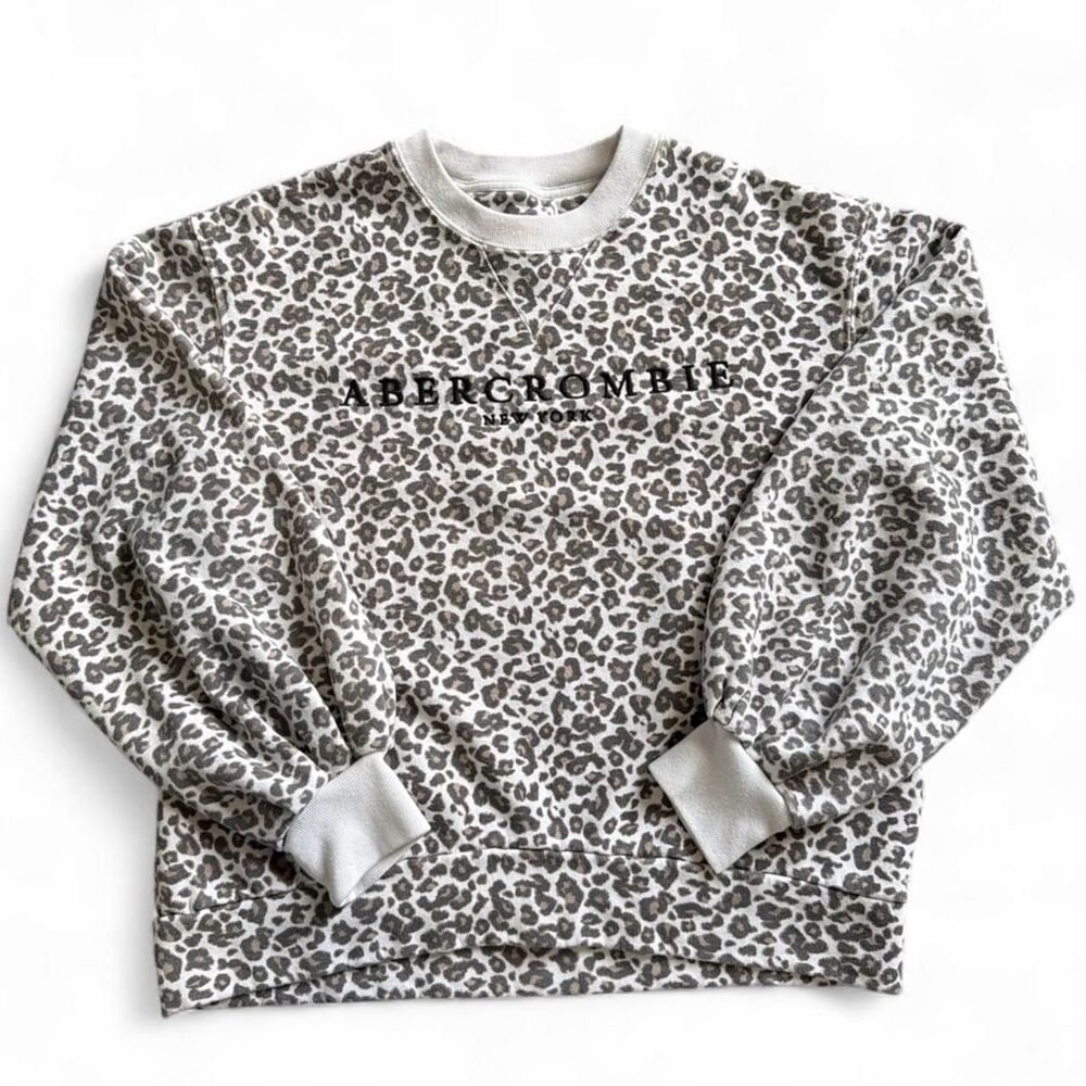 Abercrombie & Fitch Leopard Sweatshirt